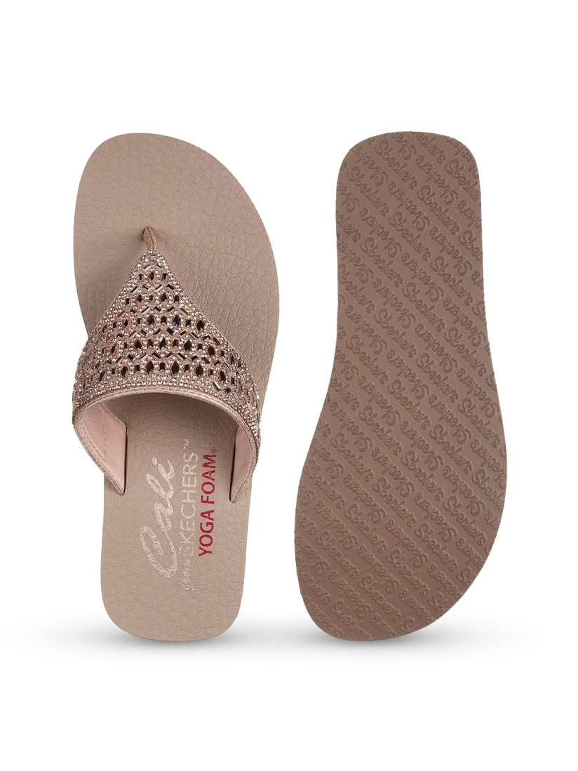 Skechers yoga foam rose gold shop