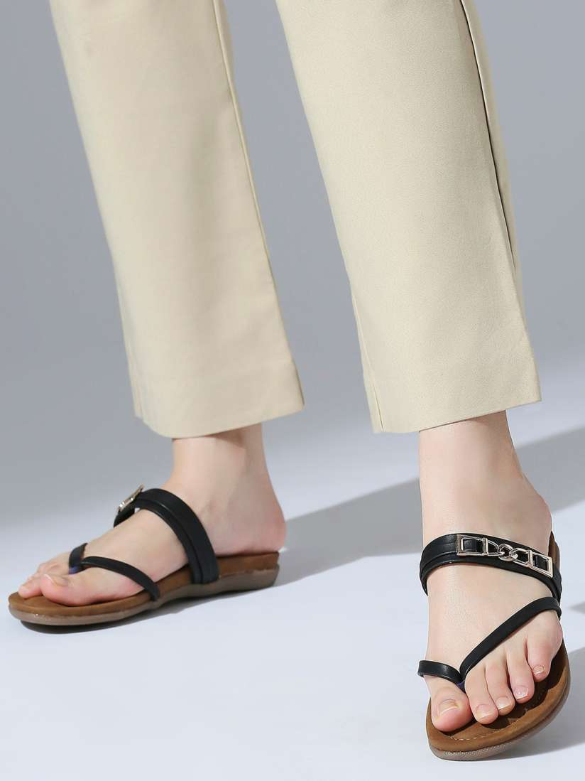 Buy Inc 5 No Back Strap Open Toe Flats Flats for Women 28371388 Myntra