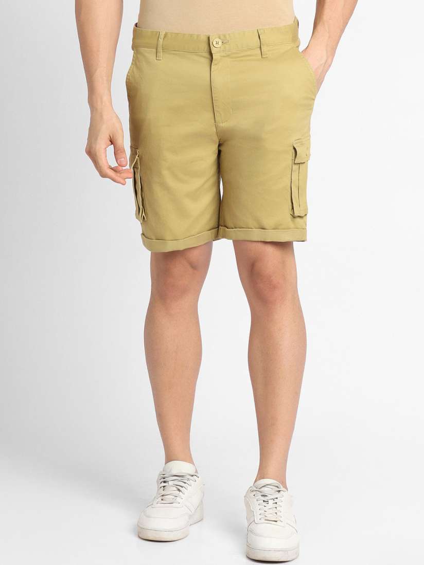 Buy FOREVER 21 Men Mid Rise Cargo Shorts Shorts for Men 28371494 Myntra