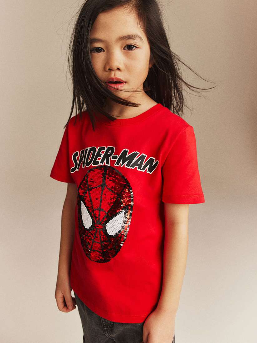 Buy H M Boys Pure Cotton Reversible Sequin T shirt Tshirts for Boys 28385476 Myntra