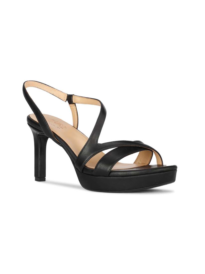 Buy Naturalizer Open Toe Leather Slim Heels Heels for Women 28394266 Myntra