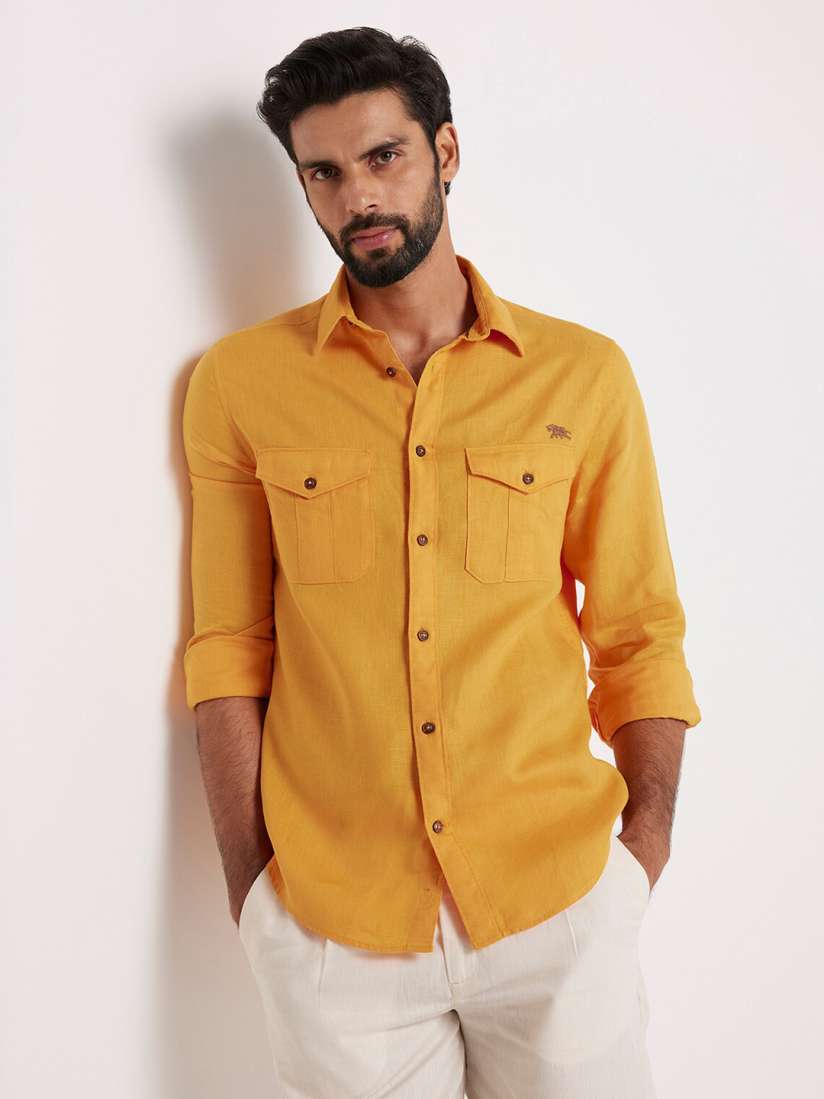 Myntra linen shirts clearance