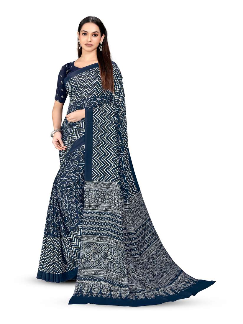 Myntra crepe silk sarees store