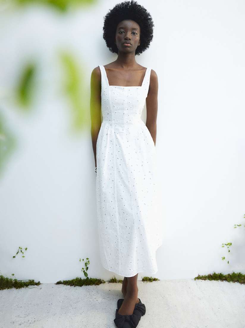 Broderie anglaise dresses clearance