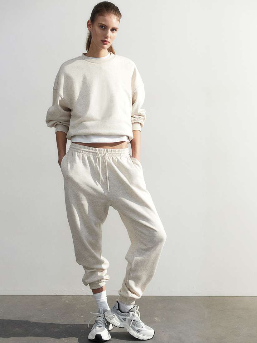 Buy H M Women High Waisted Joggers Trousers for Women 28420312 Myntra