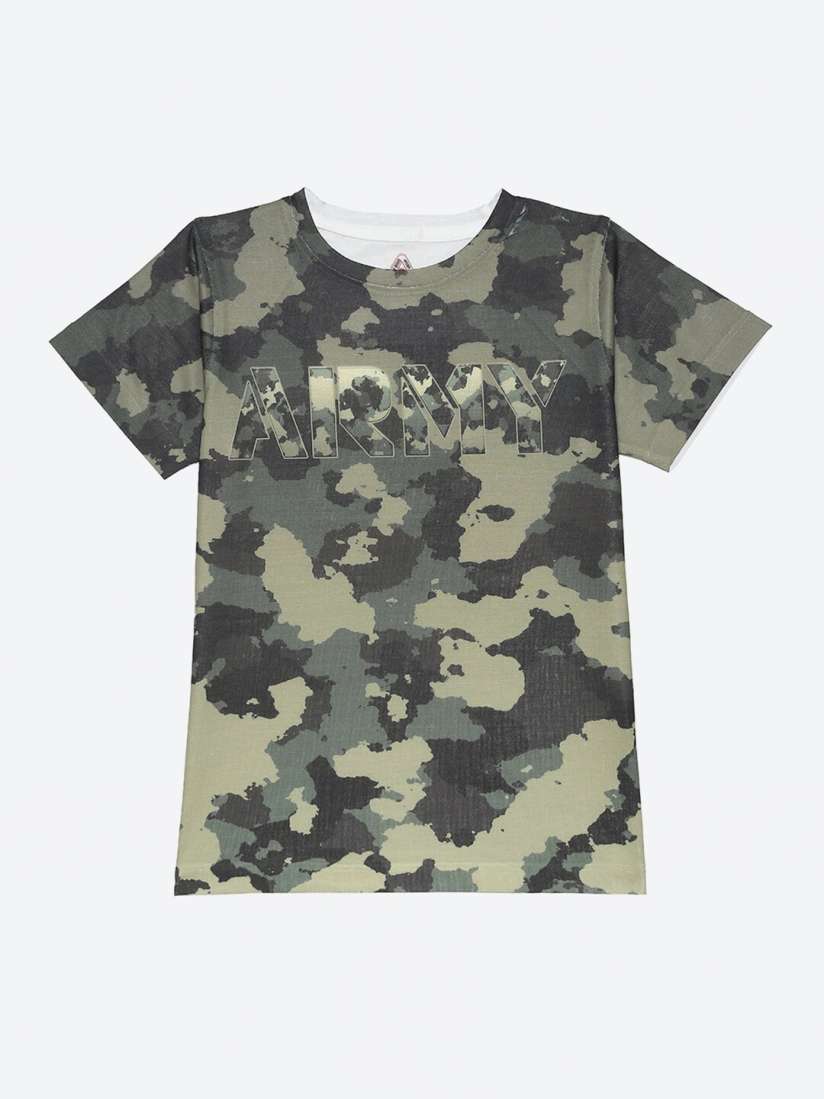 Camouflage t shirt myntra shop