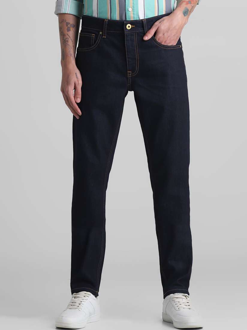 Buy Jack Jones Men Clean Look Slim Fit Low Rise Stretchable Jeans Jeans for Men 28437256 Myntra