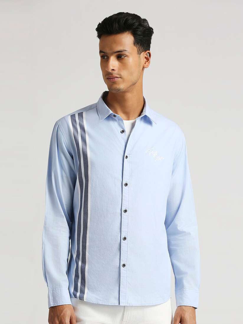 Buy Pepe Jeans Vertical Striped Pure Cotton Casual Shirt Shirts for Men 28449286 Myntra