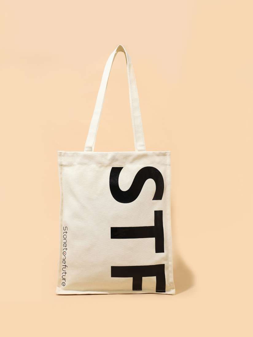 Buy LULU SKY Typography Printed Shopper Tote Bag Handbags for Women 28451722 Myntra