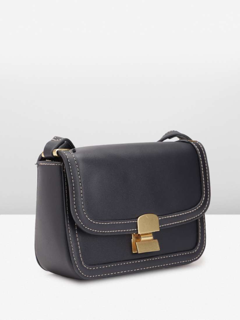 Buy MANGO Structured Sling Bag Handbags for Women 28455646 Myntra