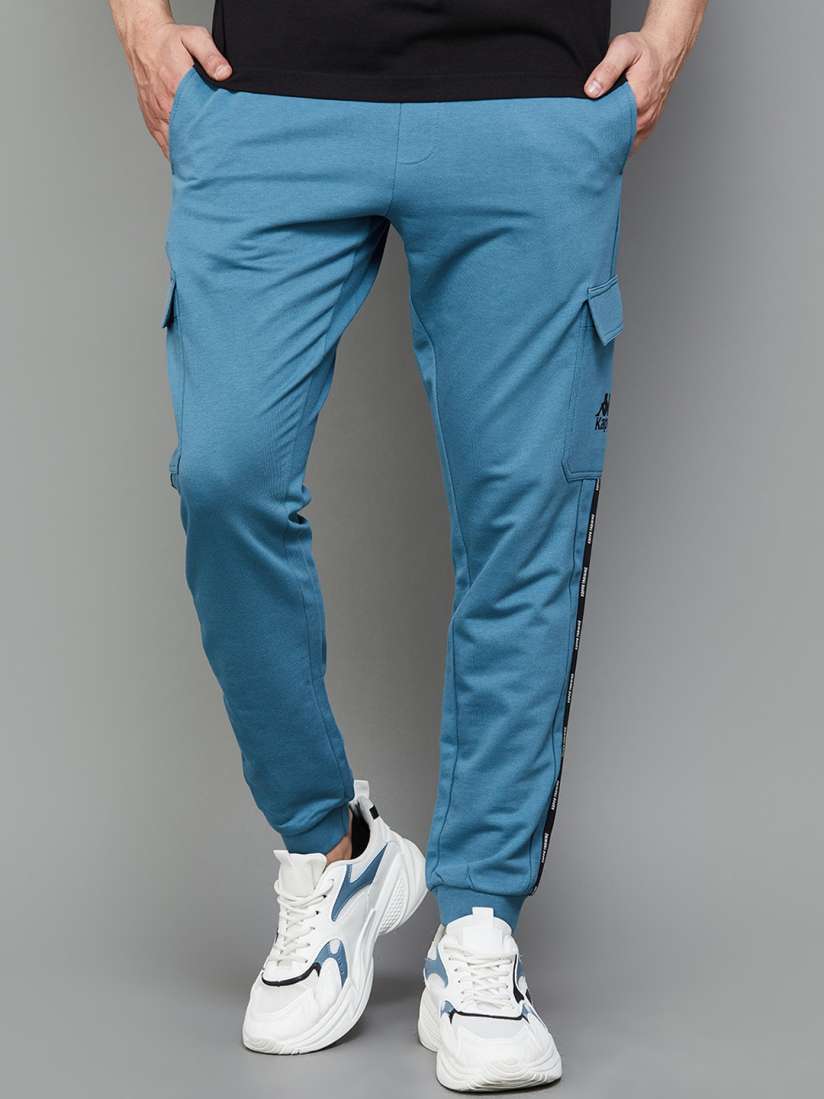 Buy Kappa Men Cotton Slim Fit Joggers Track Pants for Men 28466062 Myntra