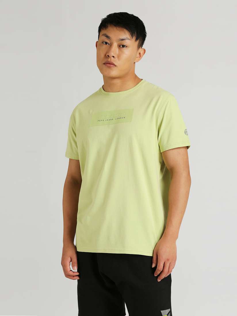 Buy Pepe Jeans Slim Fit Round Neck T shirt Tshirts for Men 28470096 Myntra