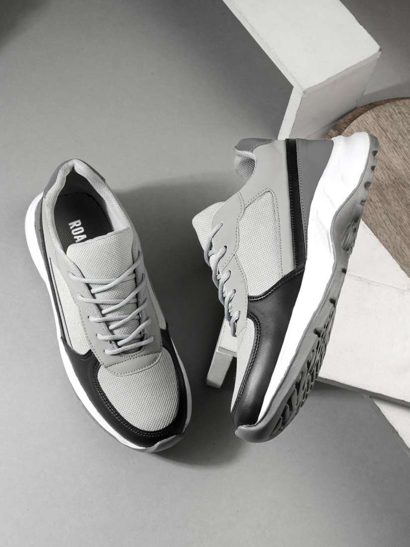 Buy The Roadster Lifestyle Co. Men Colourblocked Lace Up Running Sports Shoes Sports Shoes for Men 28472334 Myntra