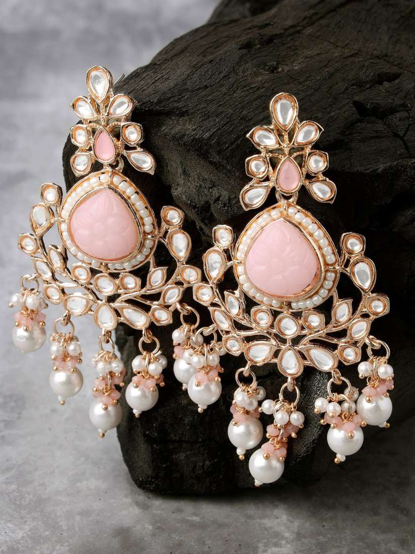 Rose gold colored earrings hotsell