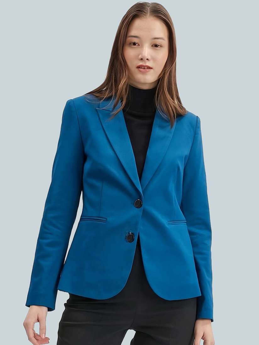 Myntra blazers for ladies clearance