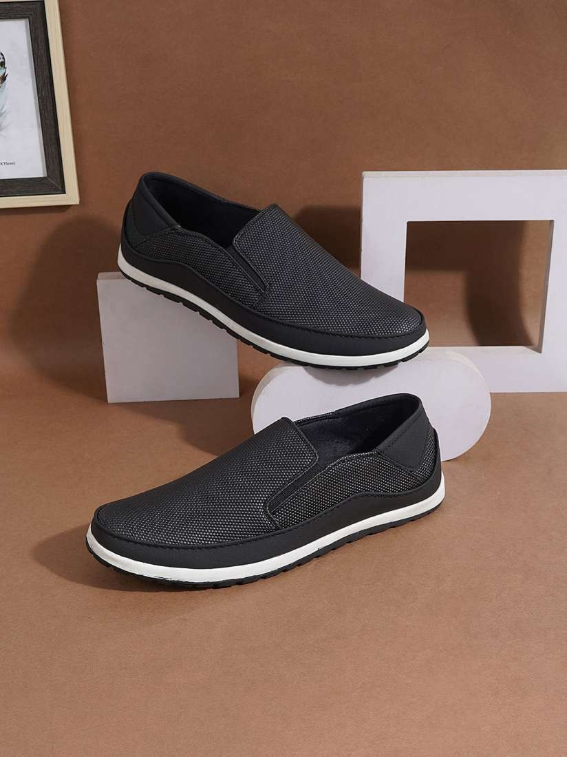 Buy WALKWAY by Metro Men Round Toe Slip On Sneakers Casual Shoes for Men 28514292 Myntra