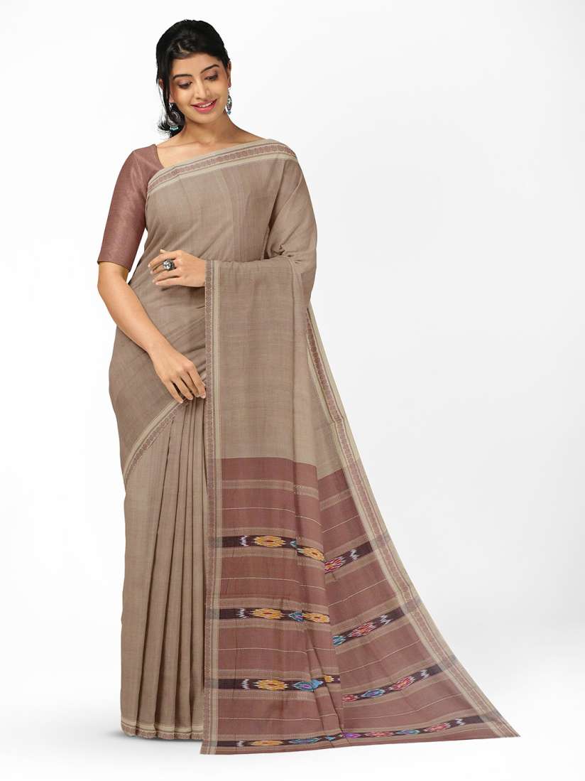 Buy APCO Woven Design Pure Cotton Handloom Saree Sarees for Women 28516744 Myntra