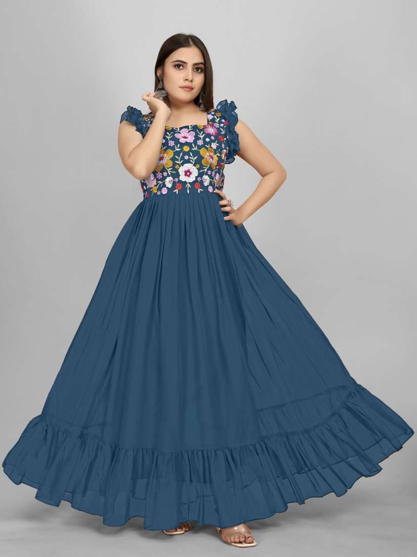 Myntra ball gown sales