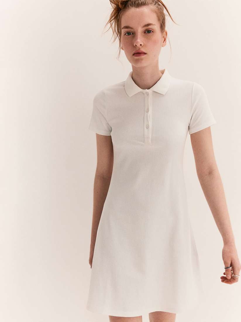 Buy H M Collared Ribbed Dress Dresses for Women 28528192 Myntra
