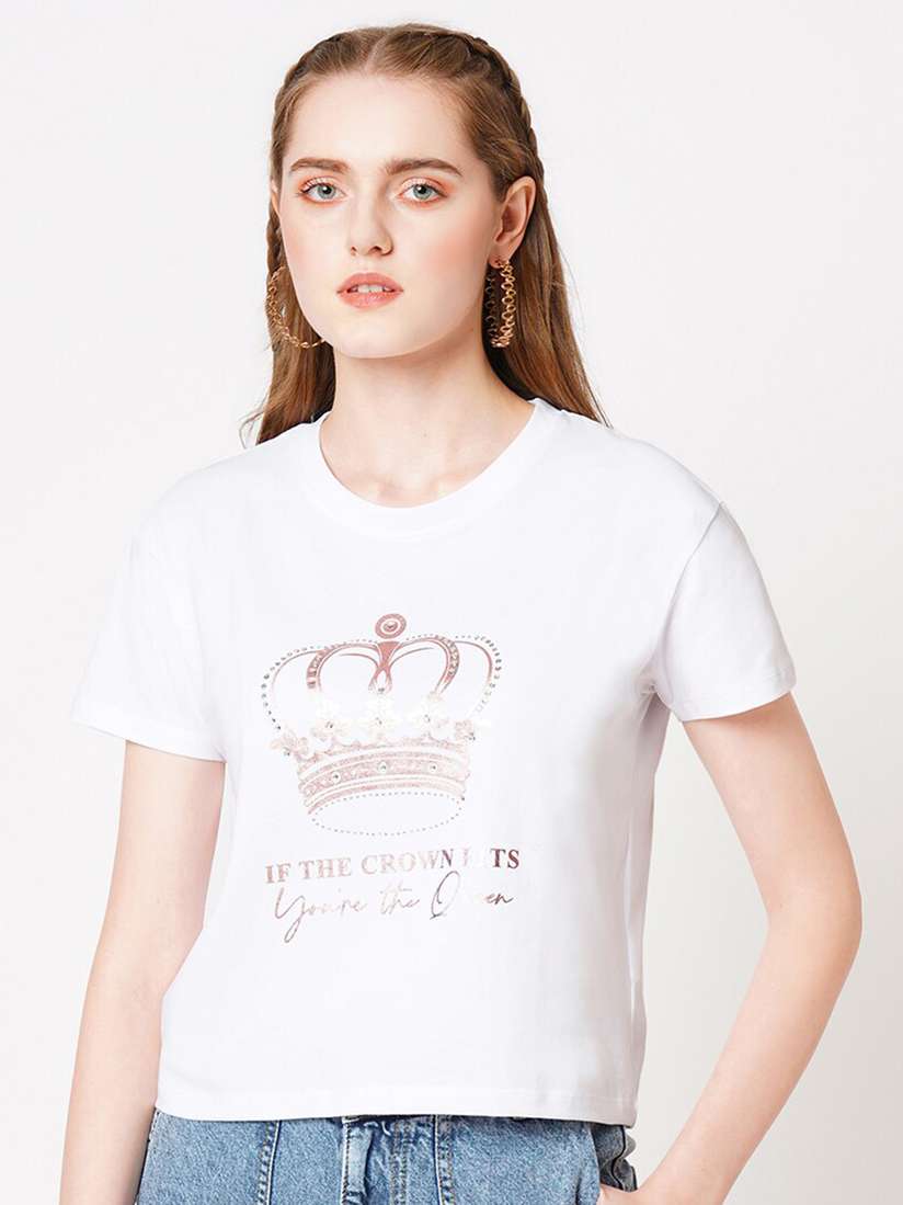 Buy Kraus Jeans Graphic Printed Cotton Slim Fit T-shirt Tshirts