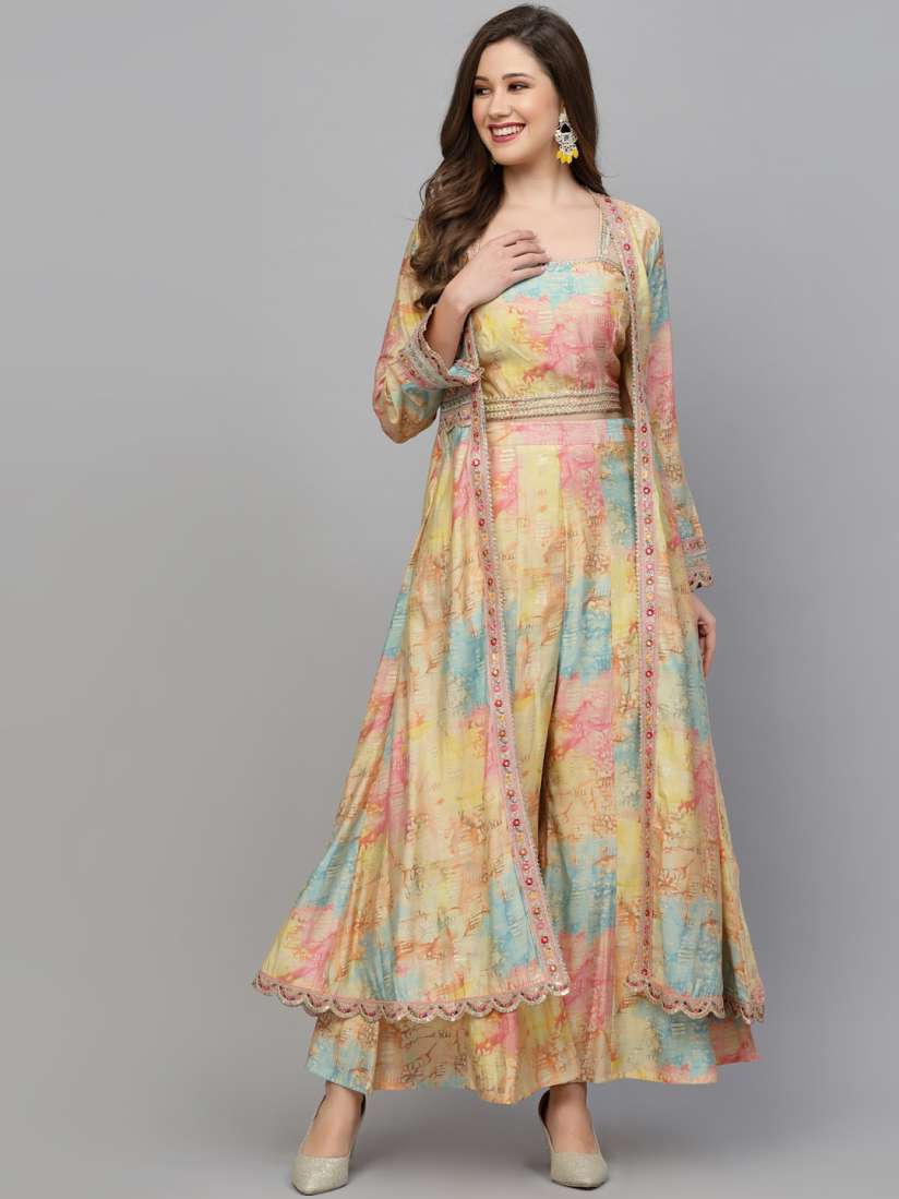 Myntra palazzo tops clearance