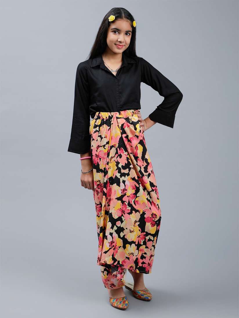 Buy Unique Designers Girls Shirt with Skirt Clothing Set for Girls 28547902 Myntra