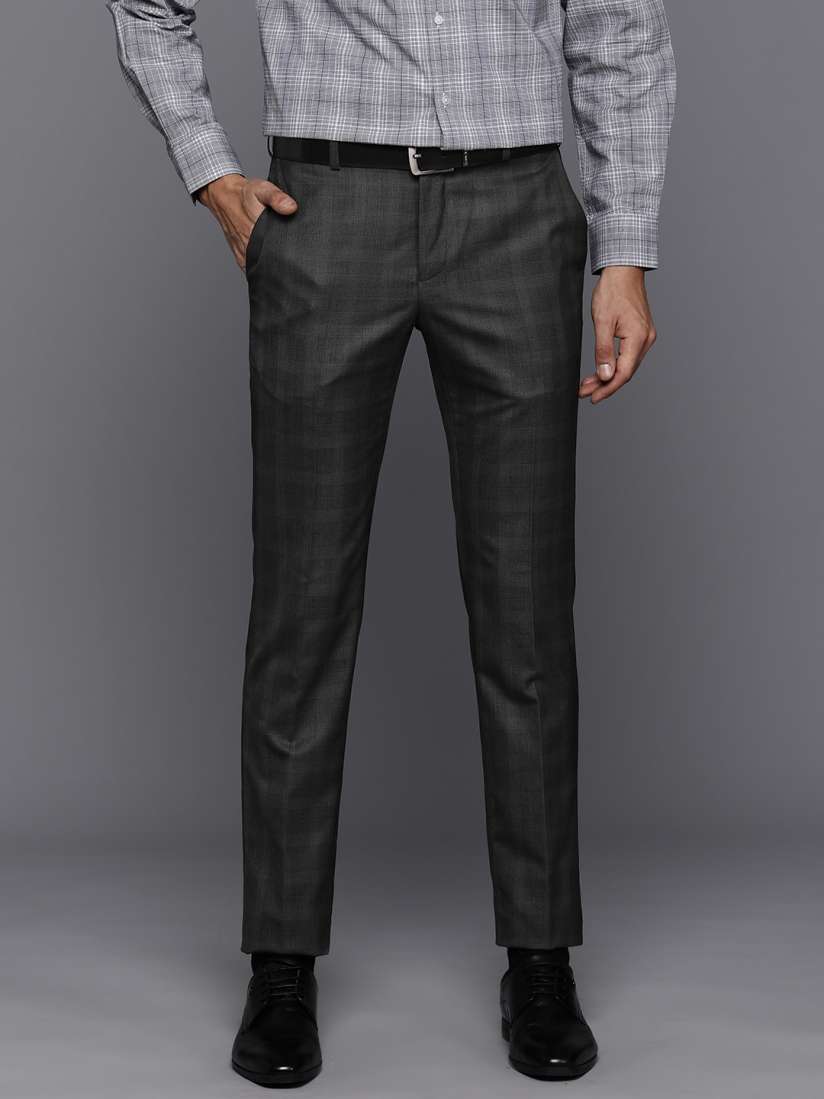 Buy Raymond Men Slim Fit Formal Trousers Trousers for Men 28554924 Myntra