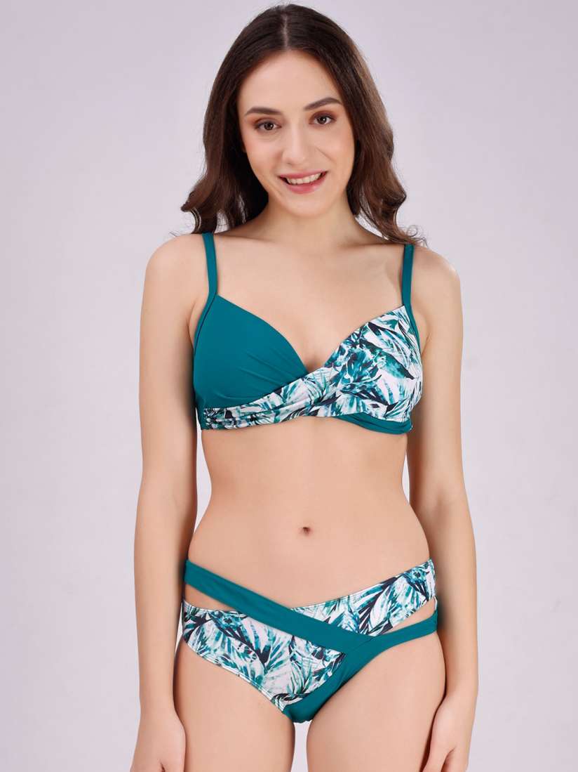 Womens padded bikini sets online
