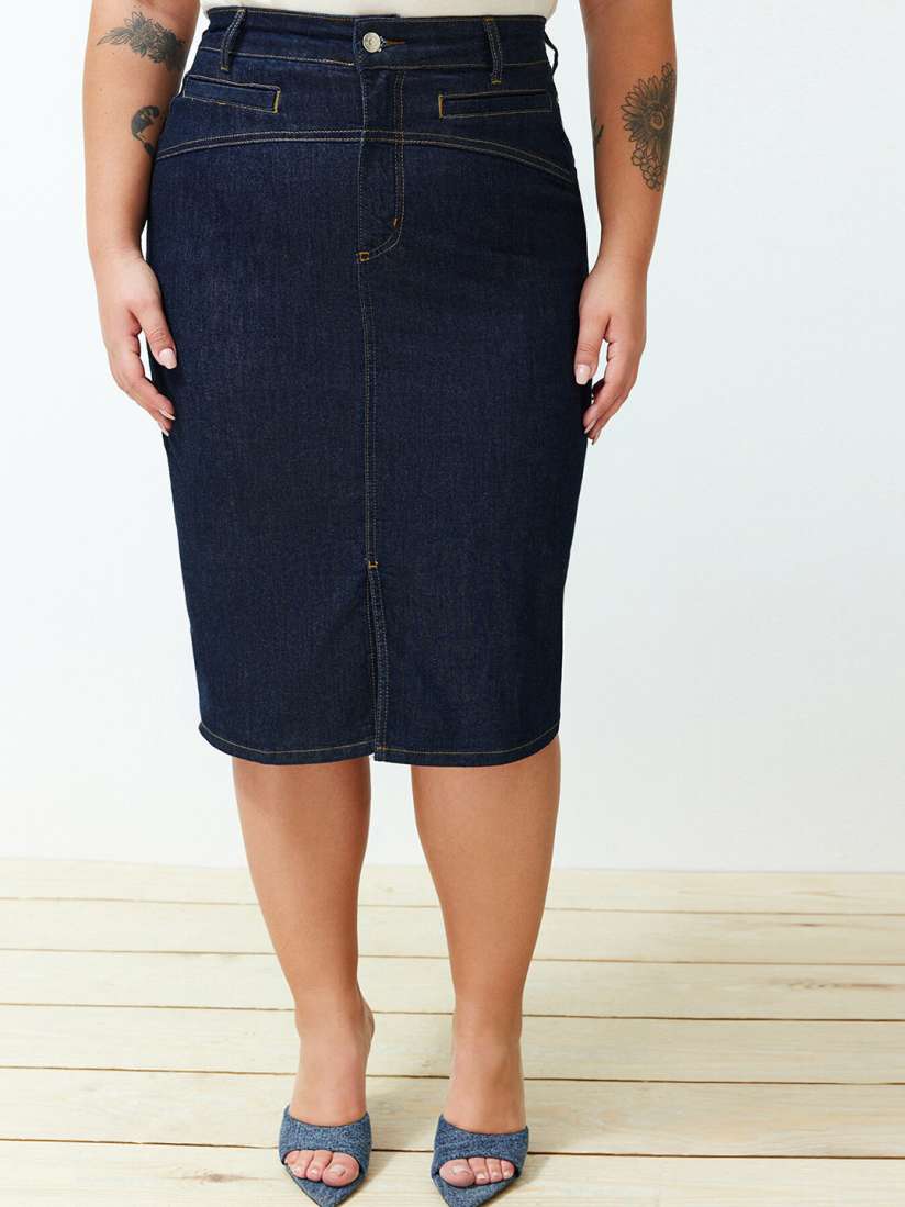 Knee length skirts myntra top