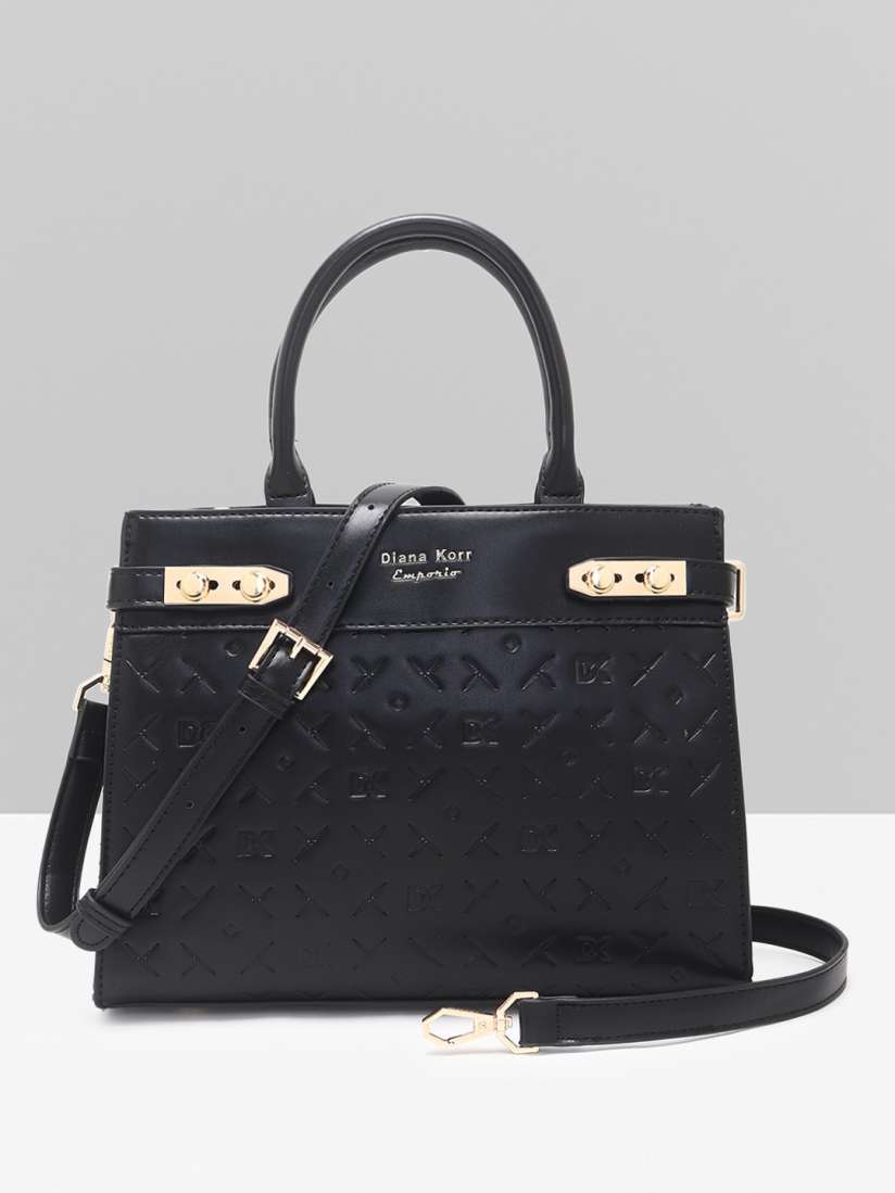 Buy Diana Korr Textured Structured Handheld Bag Handbags for Women 28557420 Myntra
