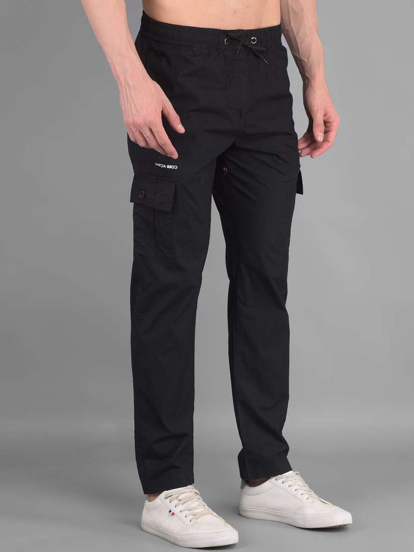 Buy COBB Men Cotton Mid Rise Track Pants - Track Pants for Men 28569412 |  Myntra