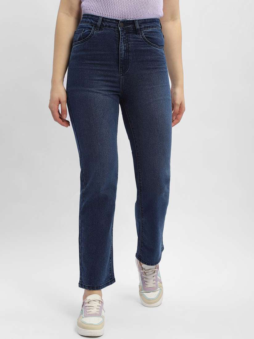 Buy Madame Women Straight Fit Cotton Jeans Jeans for Women 28570004 Myntra
