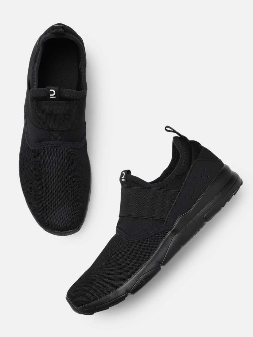 Buy Newfeel By Decathlon Men Black Slip On Fitness Shoes Sports Shoes for Men 28613594 Myntra