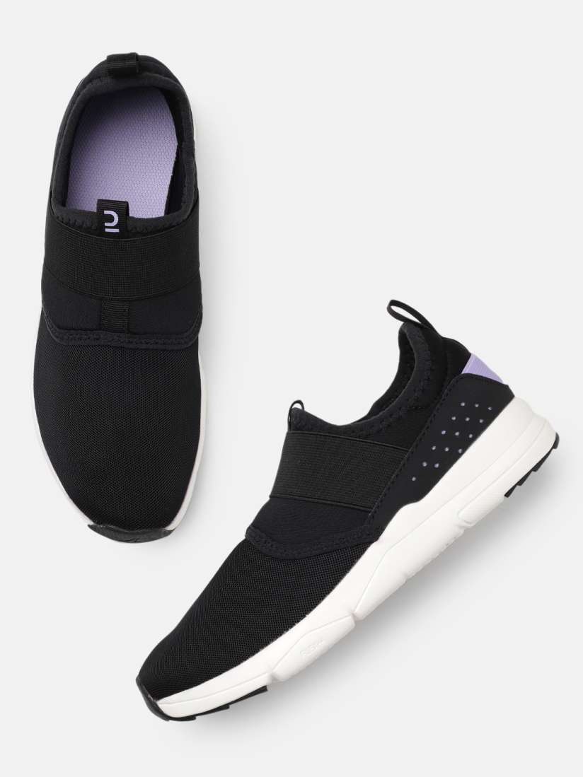 Buy Newfeel By Decathlon Women Black Slip On Fitness Shoes Sports Shoes for Women 28613596 Myntra