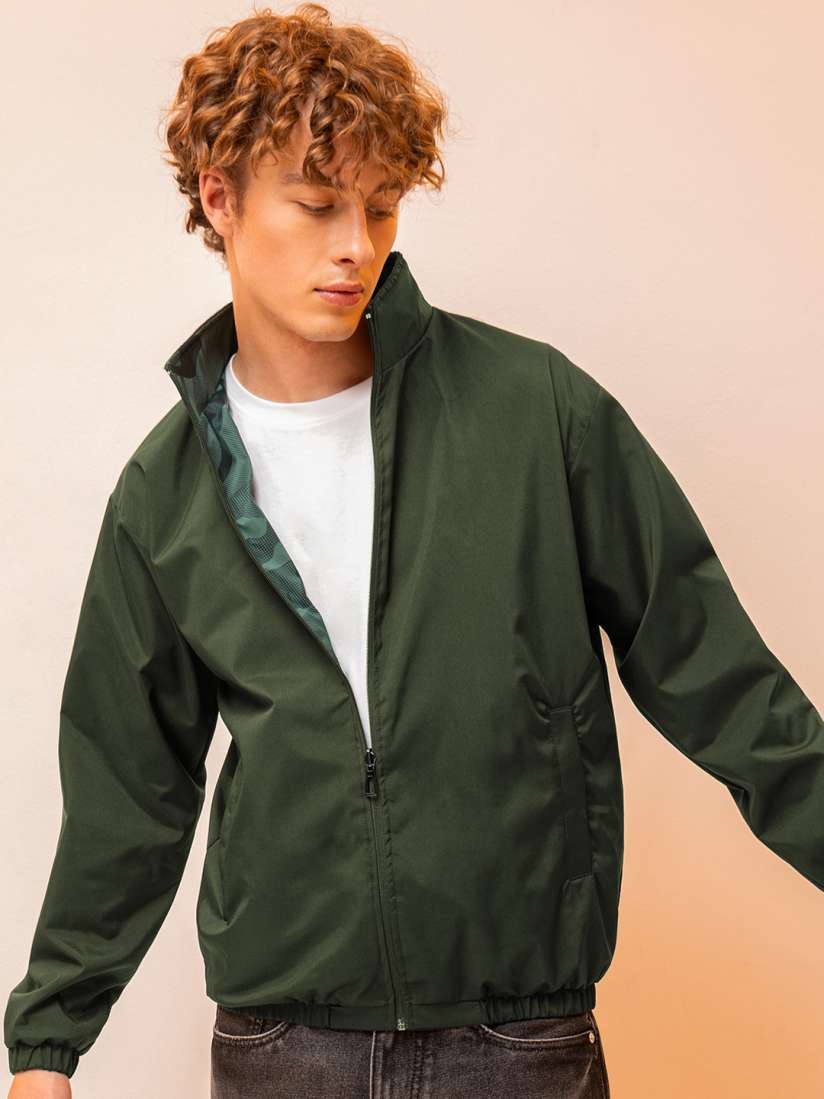 Long windcheater top