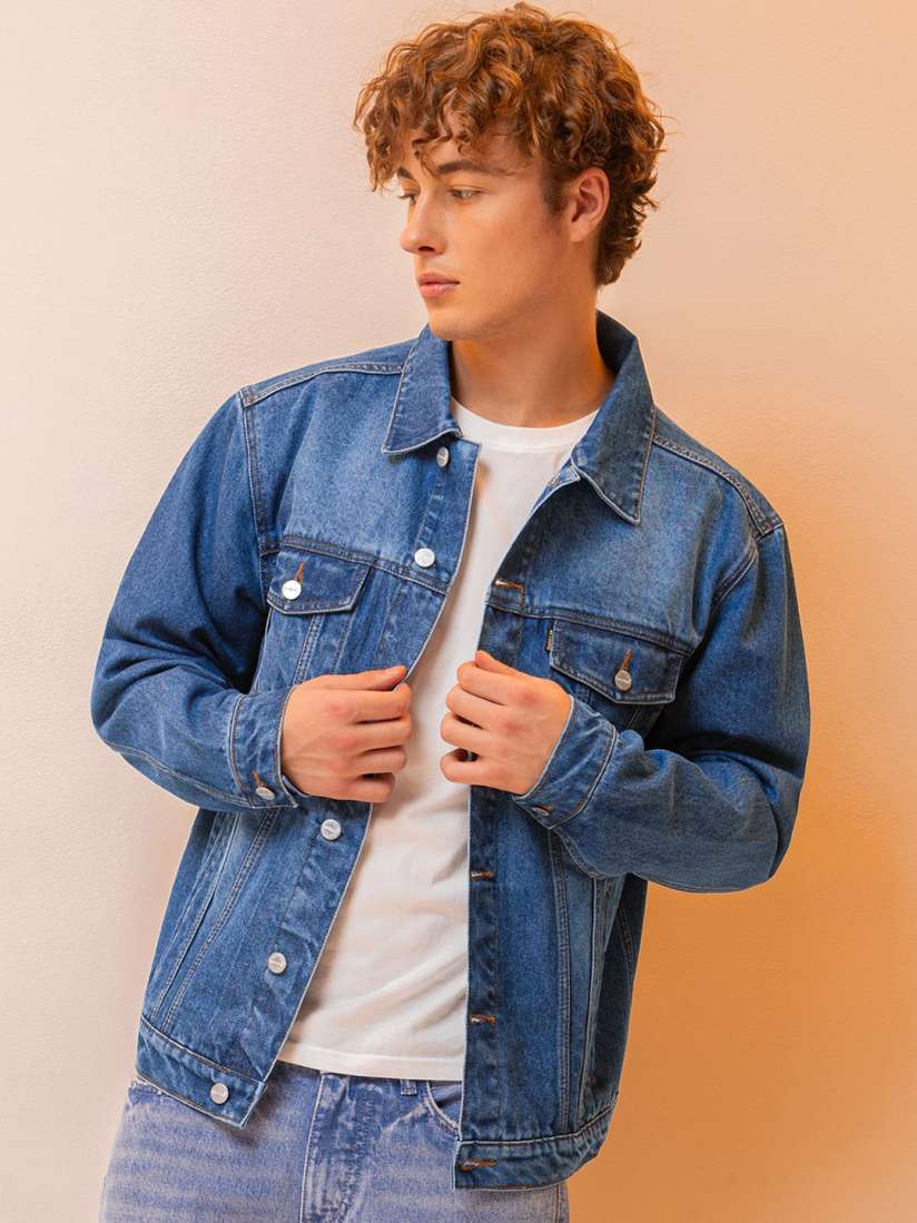 Myntra denim jacket hotsell