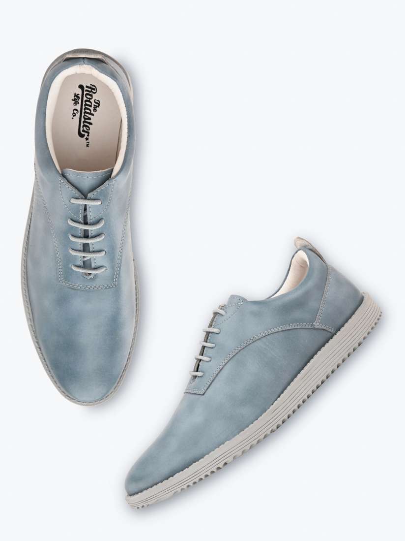 Buy The Roadster Lifestyle Co. Men Sky Blue Round Toe Lightweight Casual Sneakers Casual Shoes for Men 28637336 Myntra