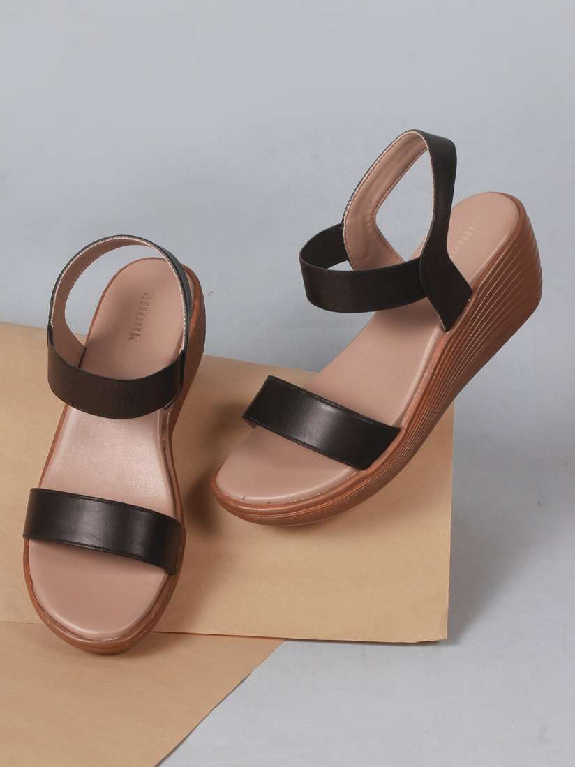 Myntra wedge heels store