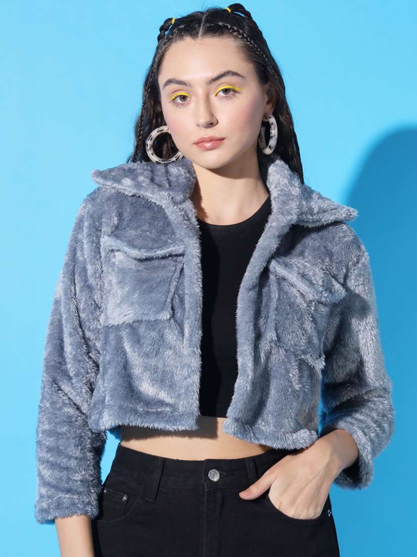 Lightweight fur jacket clearance
