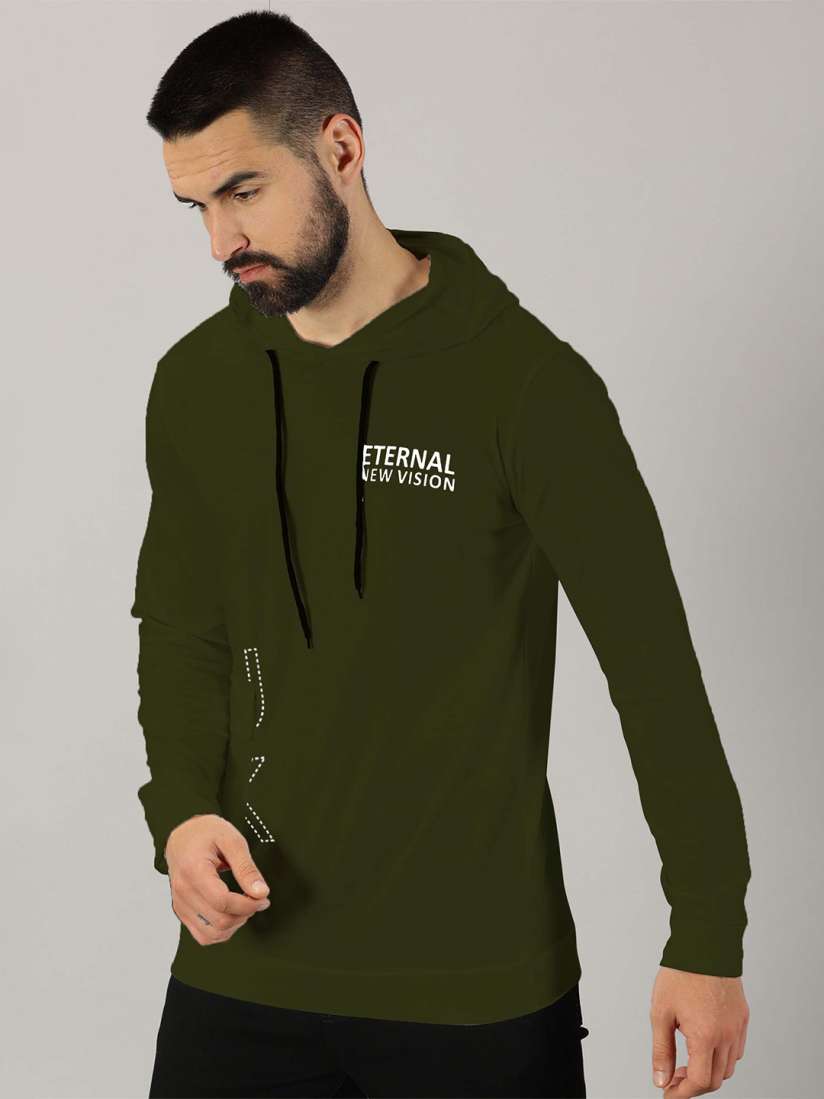 Buy AUSK Hooded Long Sleeves T shirt Tshirts for Men 28675070 Myntra