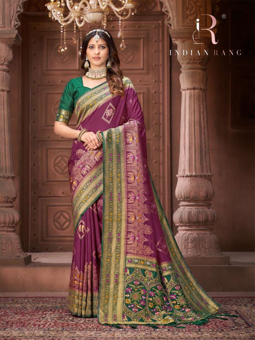 Buy IndianRang Ethnic Motifs Woven Design Zari Pure Silk Mysore Silk Saree Sarees for Women 28678046 Myntra