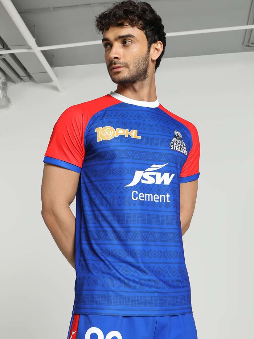 Buy Puma Men Hs Replica Jersey Haryana Steelers Replica Jersey Tshirts for Men 28683674 Myntra