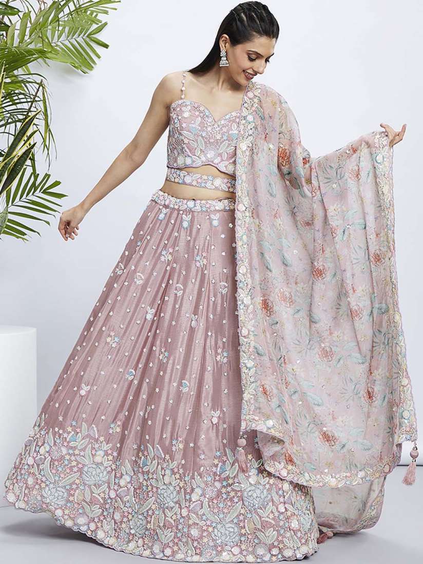Stitched lehengas hot sale