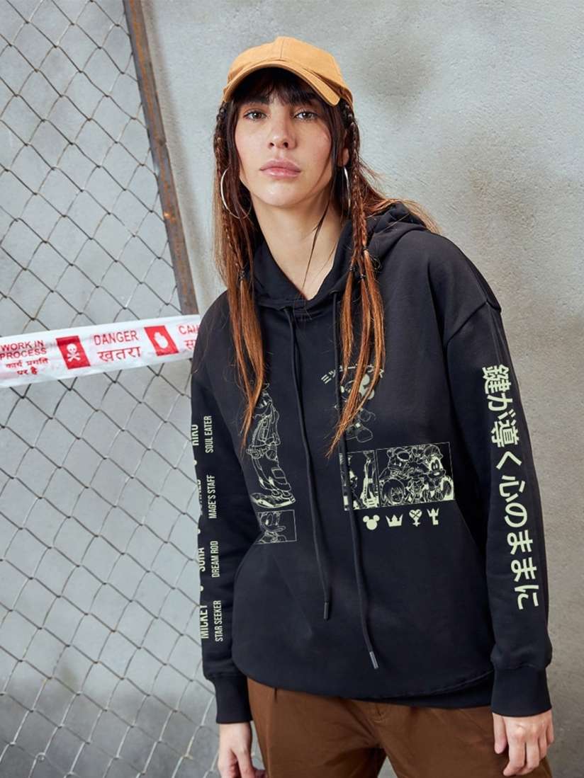 Hoodies for women myntra best sale