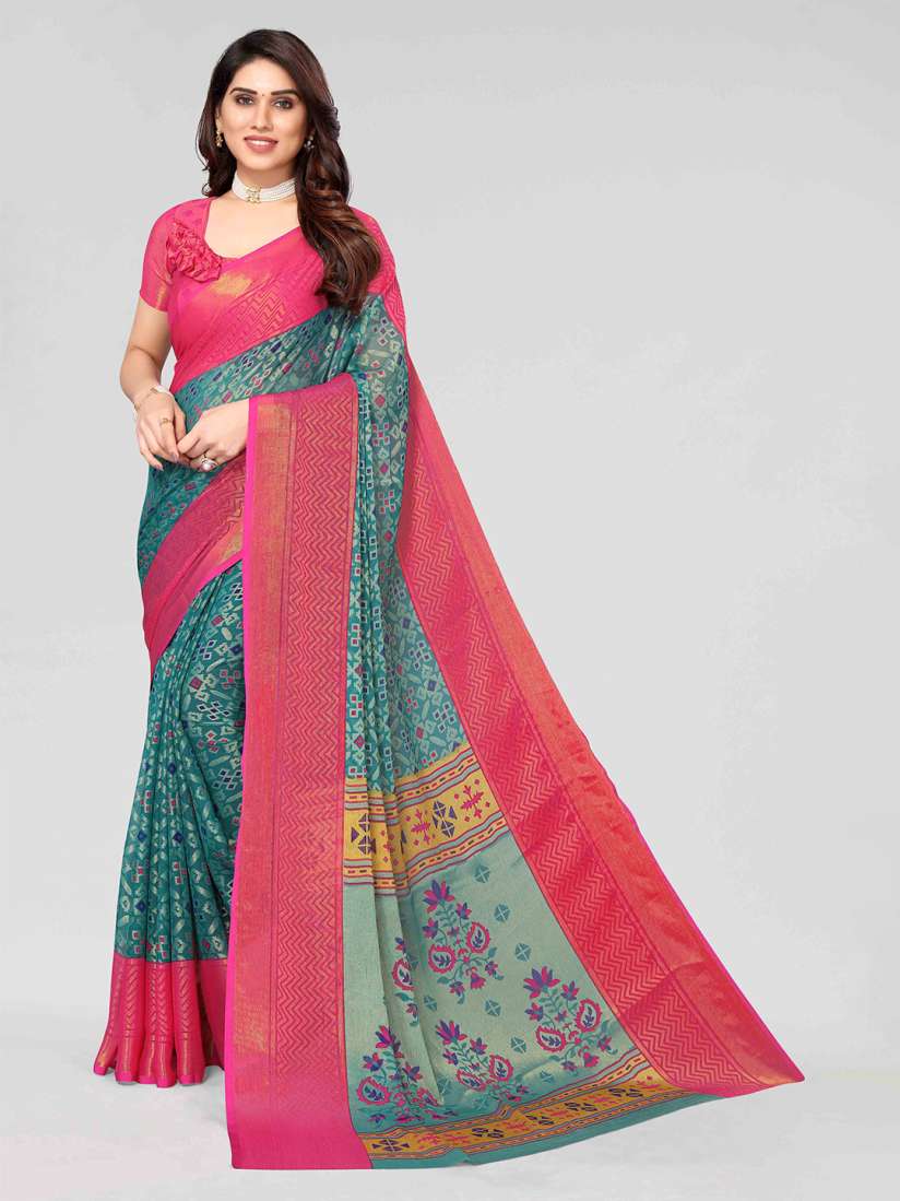 Floral sarees myntra hot sale