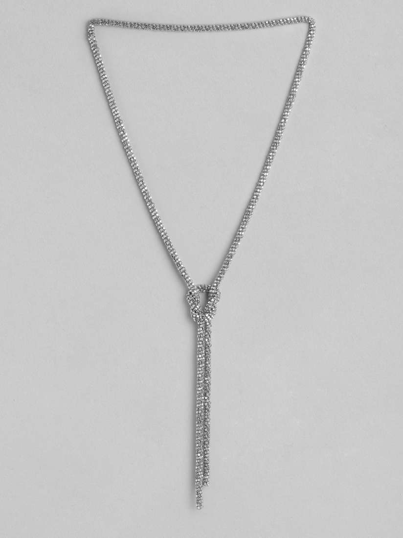 Buy RICHEERA Silver Plated Necklace Necklace and Chains for Women 28716424 Myntra
