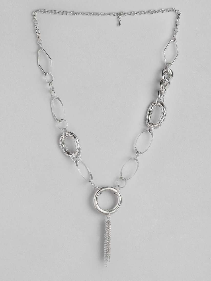 Buy RICHEERA Silver Plated Necklace Necklace and Chains for Women 28716468 Myntra