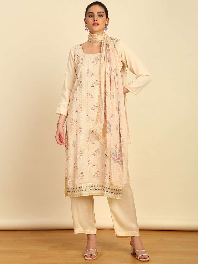 Soch unstitched dress material discount