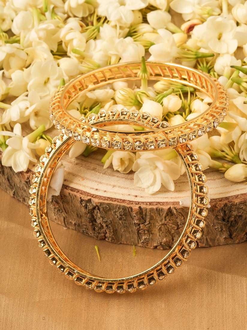 Mirraw gold plated bangles clearance