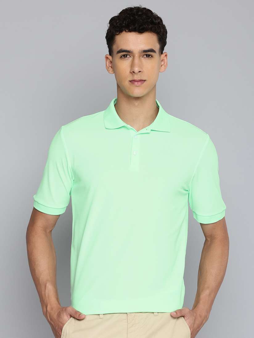 Buy Inesis By Decathlon Men Light Green Quick Drying Polo Collar T Shirt Tshirts for Men 28727368 Myntra